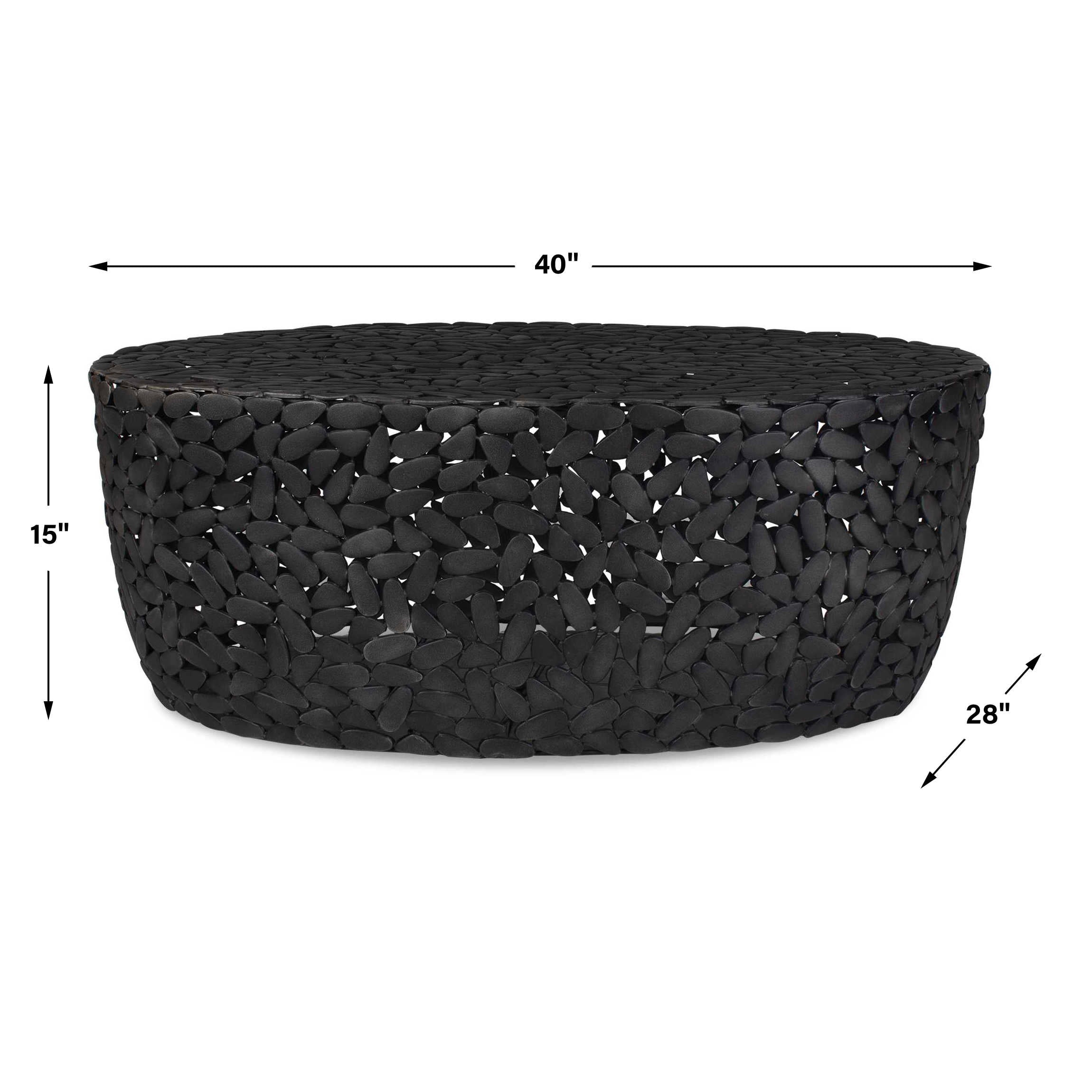 Rivington Outdoor Pebble Coffee Table