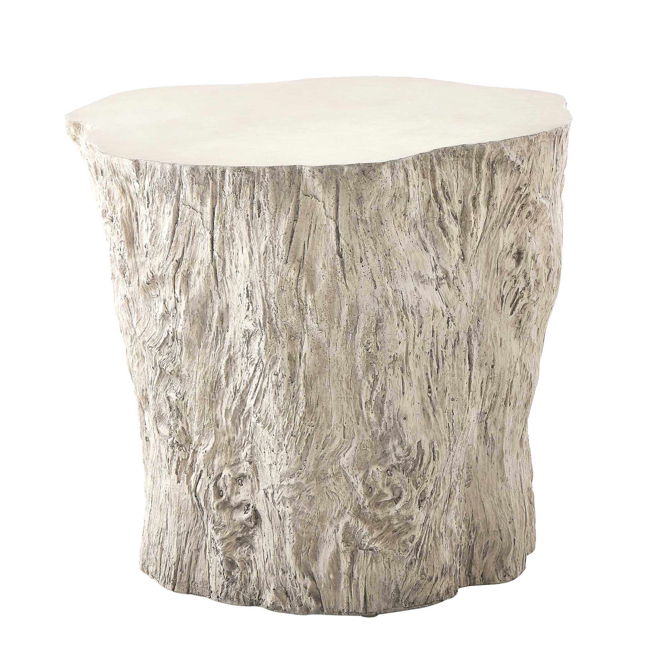 Oakmont White Outdoor Side Table