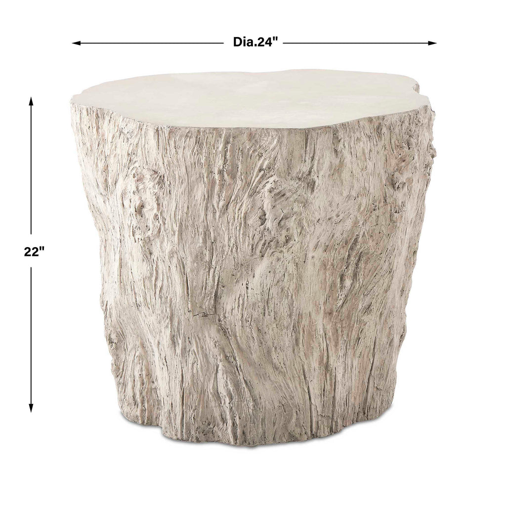 Oakmont White Outdoor Side Table