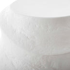 Winded Outdoor White Accent Table