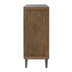 Pinstripe Tambour 2 Door Cabinet