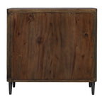 Pinstripe Tambour 2 Door Cabinet