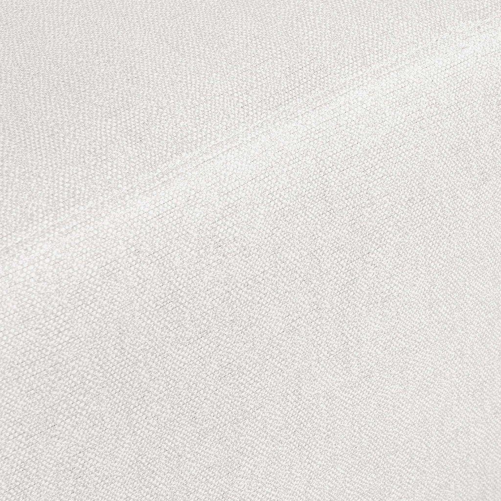 Bolster Back White Armless Outdoor Sofa