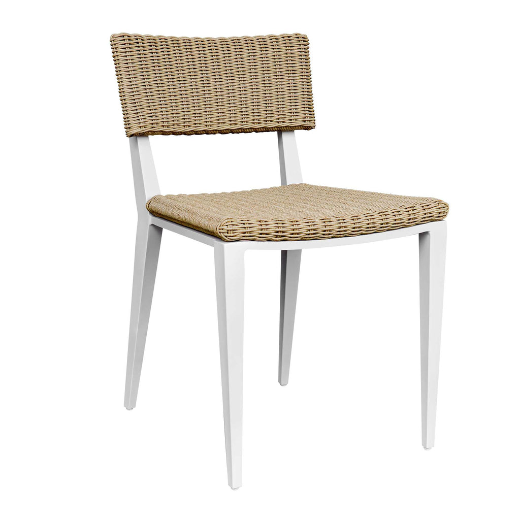 Calbas White Outdoor Dining Chair
