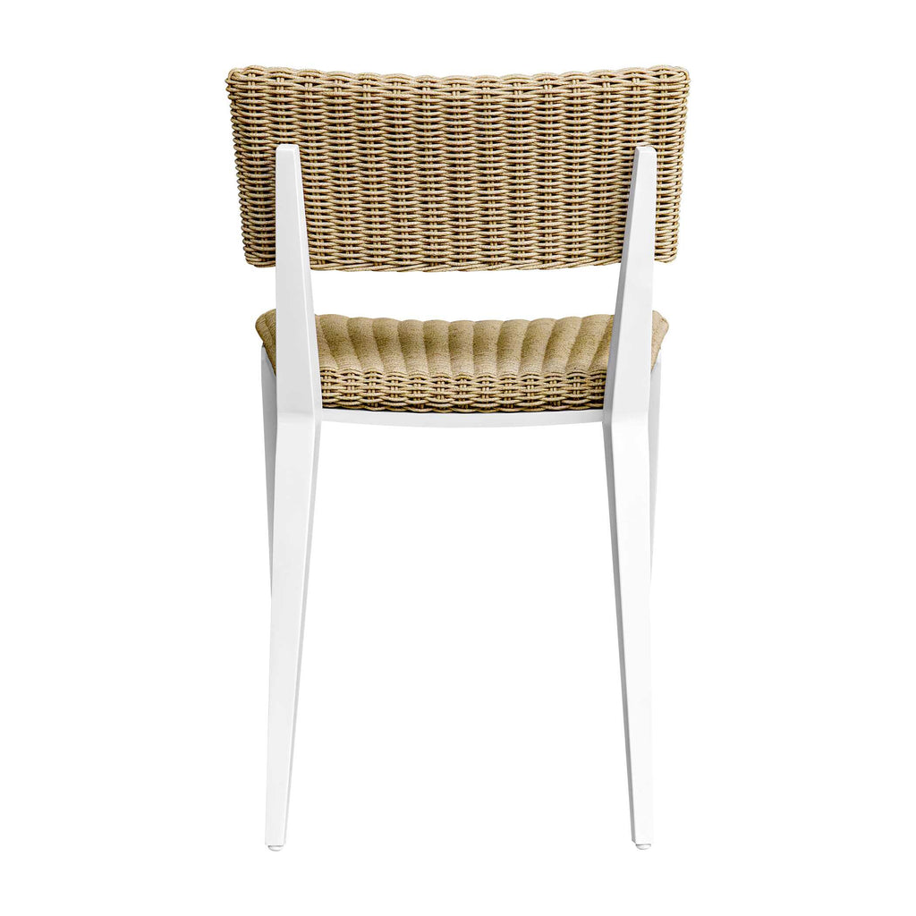 Calbas White Outdoor Dining Chair
