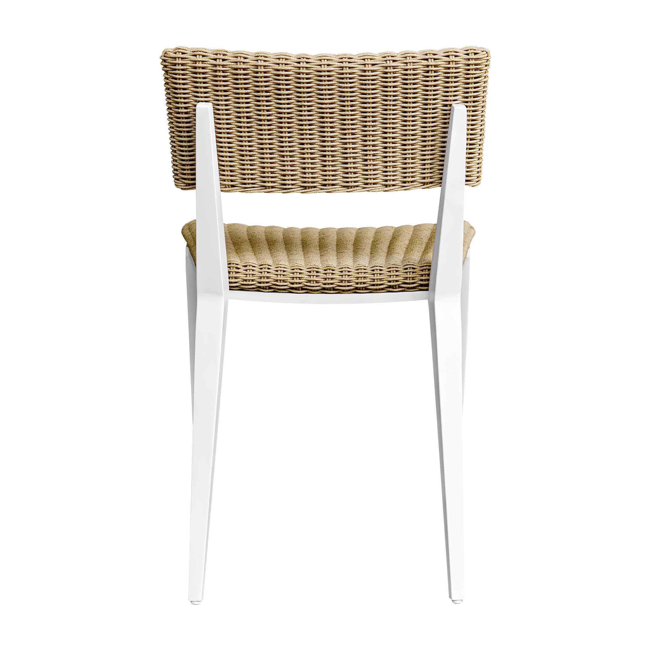 Calbas White Outdoor Dining Chair