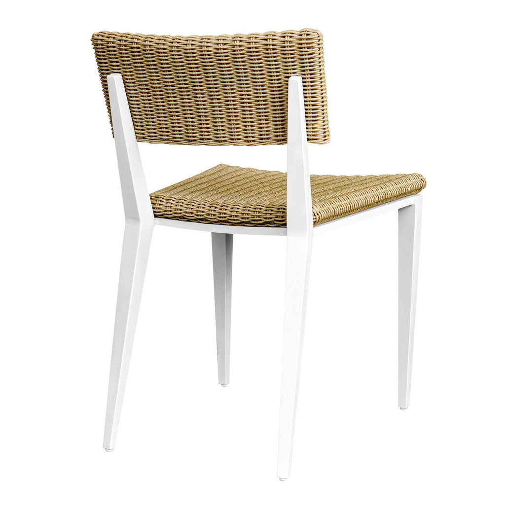 Calbas White Outdoor Dining Chair