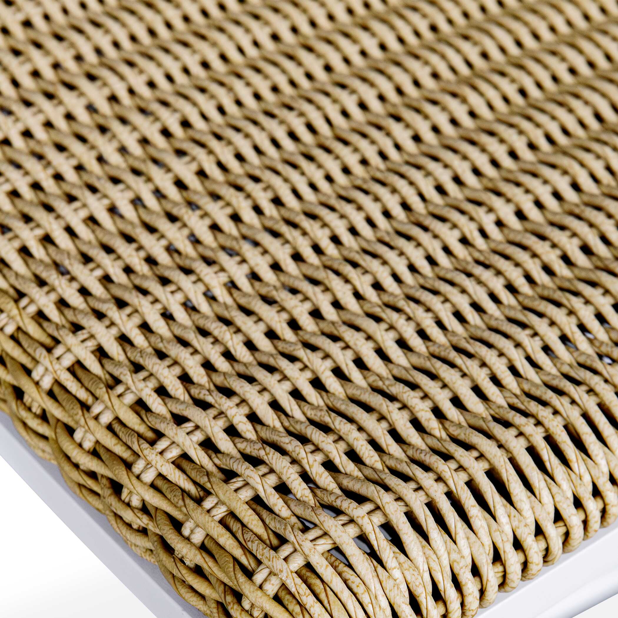 Calbas White Outdoor Counter Stool