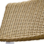 Calbas White Outdoor Bar Stool