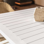 Montellano White Outdoor Bar Table