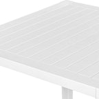 Montellano White Outdoor Bar Table