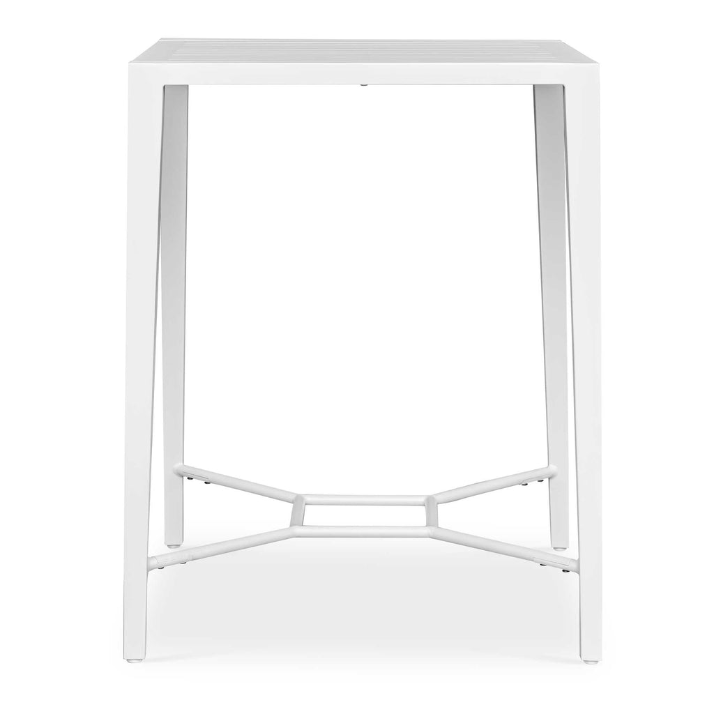 Montellano White Outdoor Bar Table