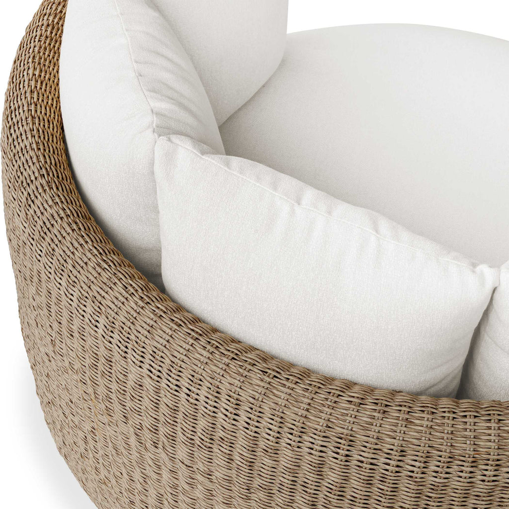 Sunset Outdoor Round Swivel Day Bed