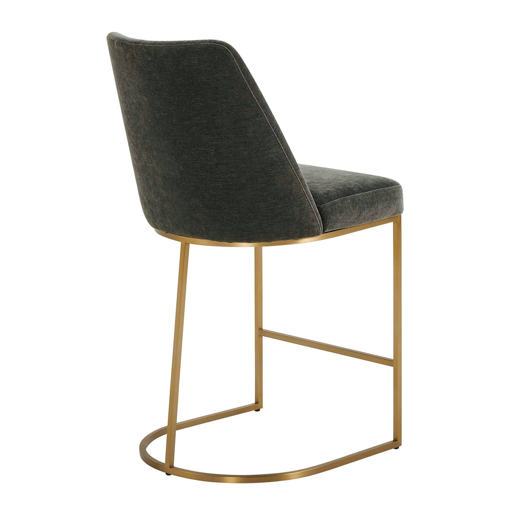 Hanni Charcoal Counter Stool