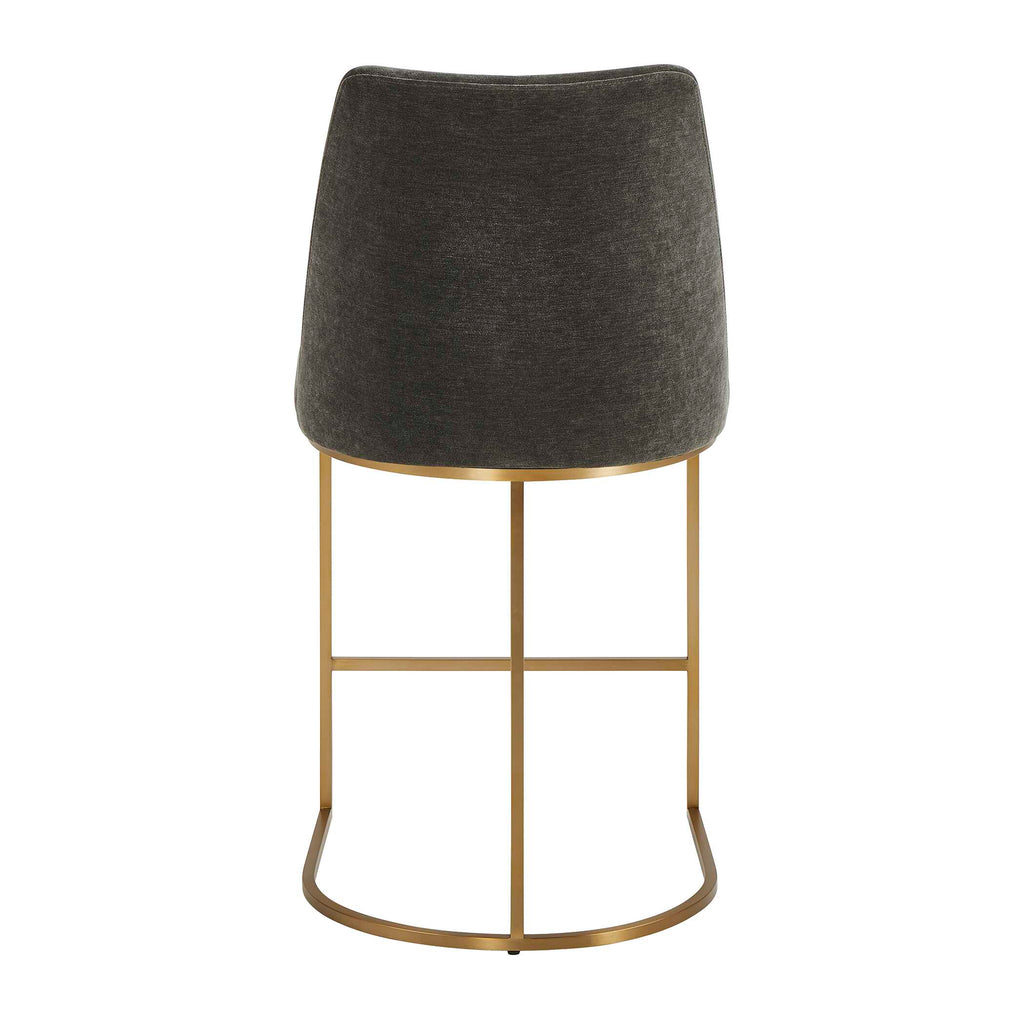 Hanni Charcoal Counter Stool