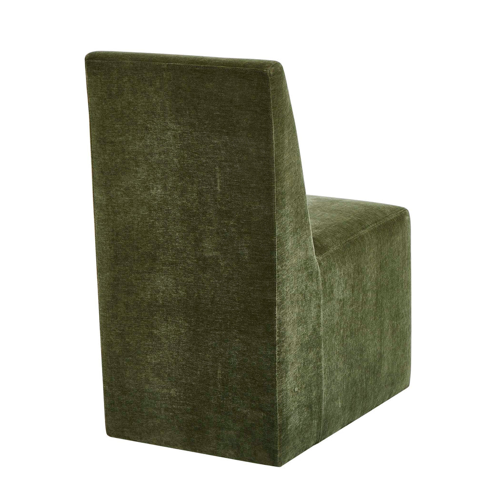 Moro Armless Moss Dining Chair