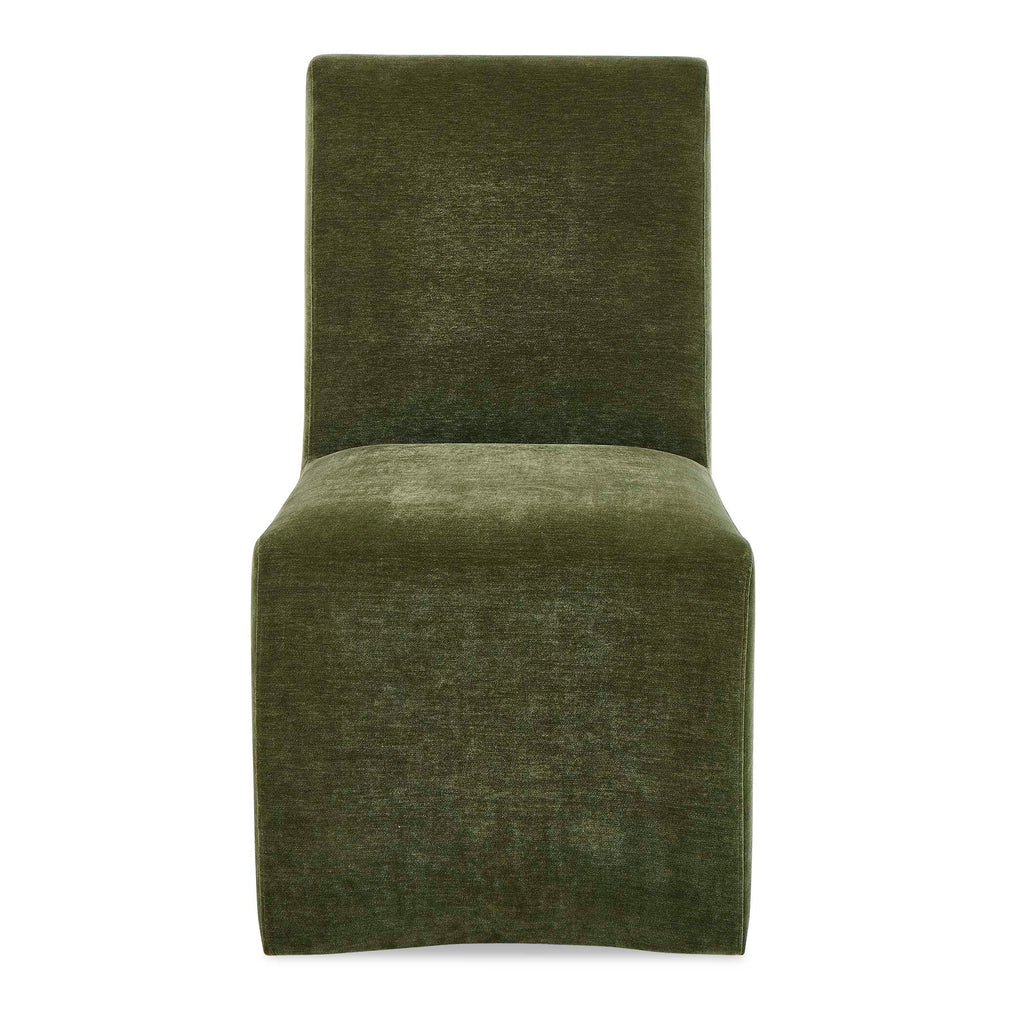 Moro Armless Moss Dining Chair