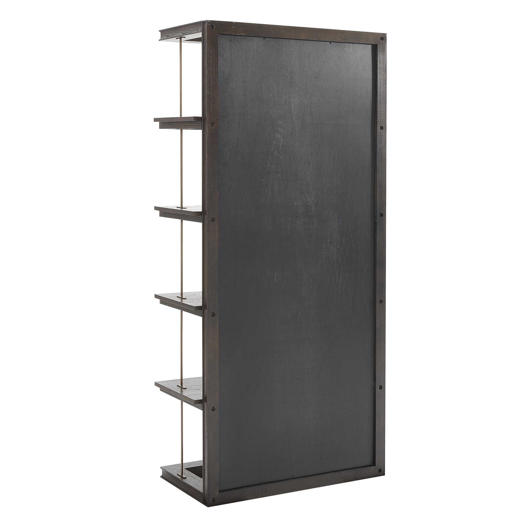 Kai Dark Walnut Etagere