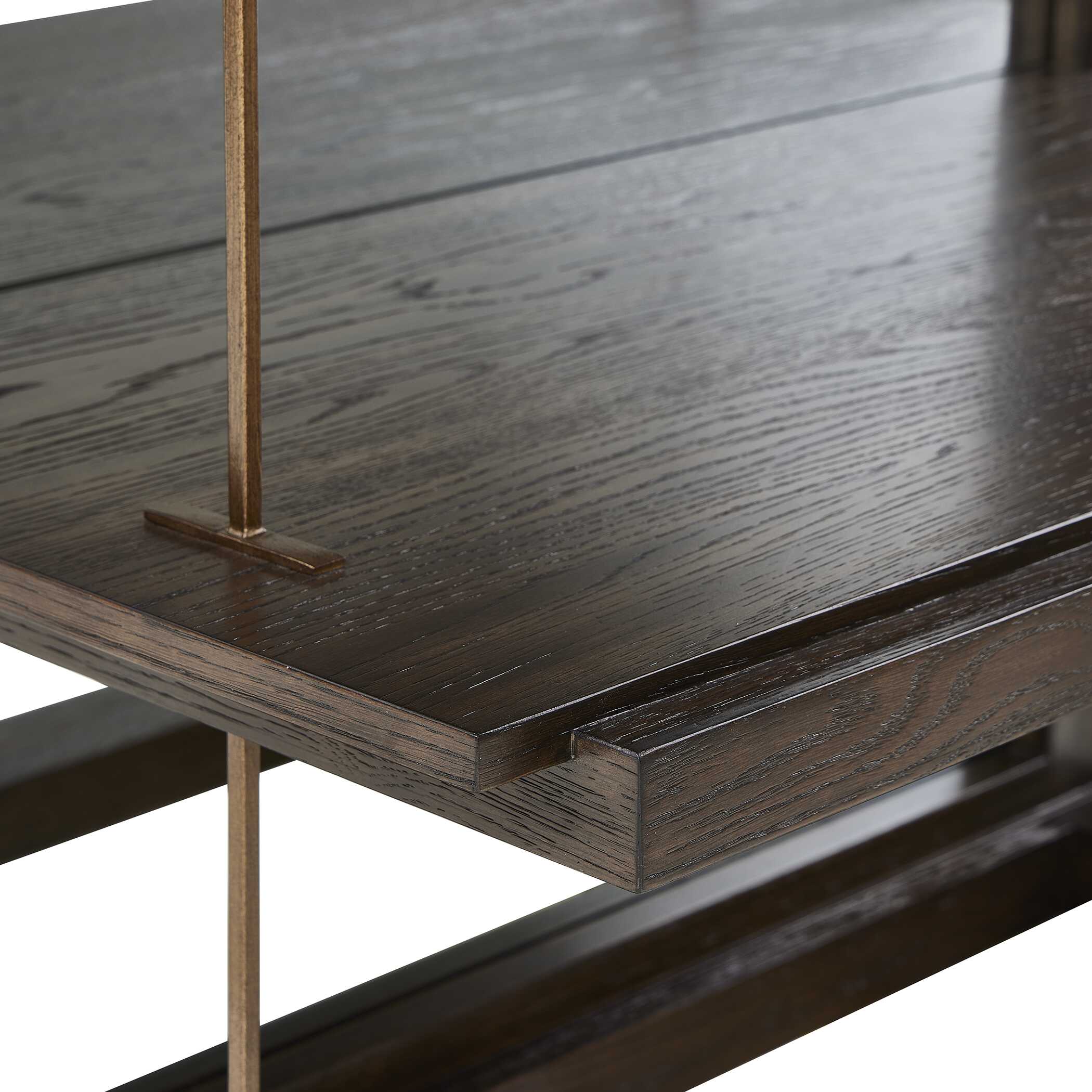 Kai Dark Walnut Etagere