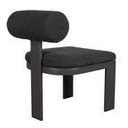 Bolster Back Charcoal Outdoor Dining Chair