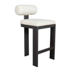 Bolster Back Outdoor Bar Stool