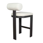 Bolster Back Outdoor Bar Stool