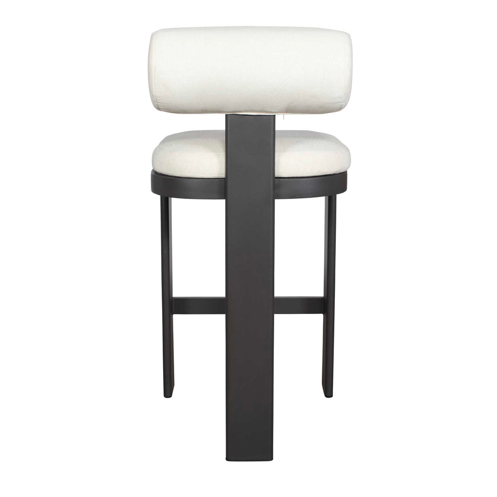 Bolster Back Outdoor Bar Stool
