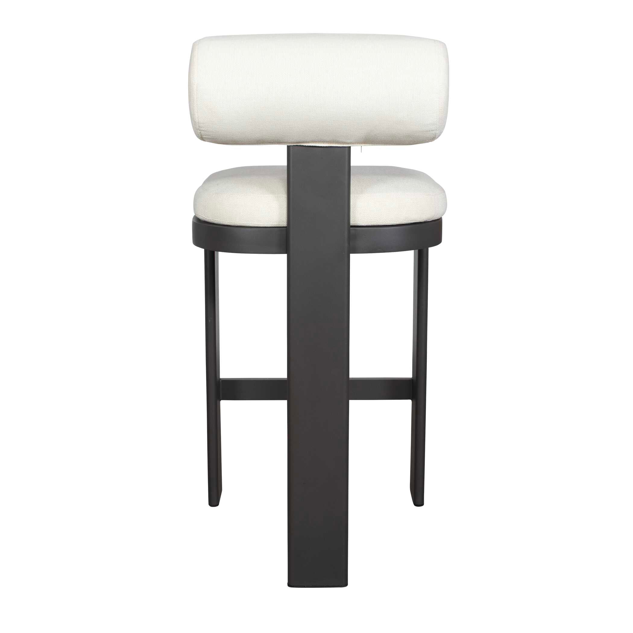 Bolster Back Outdoor Bar Stool
