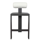 Bolster Back Outdoor Bar Stool