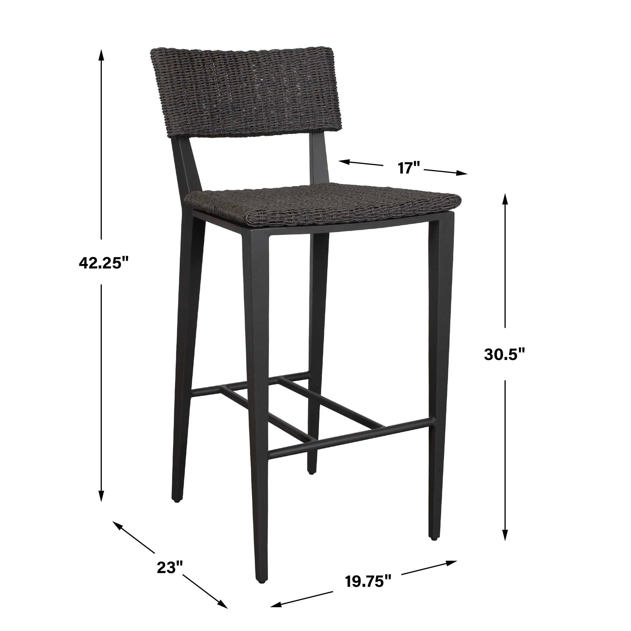 Calbas Java Outdoor Bar Stool