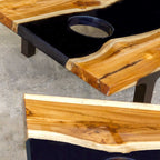 Clearwood Black Cornhole Game Set/2