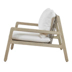 Strapped Outdoor Lounge Chair