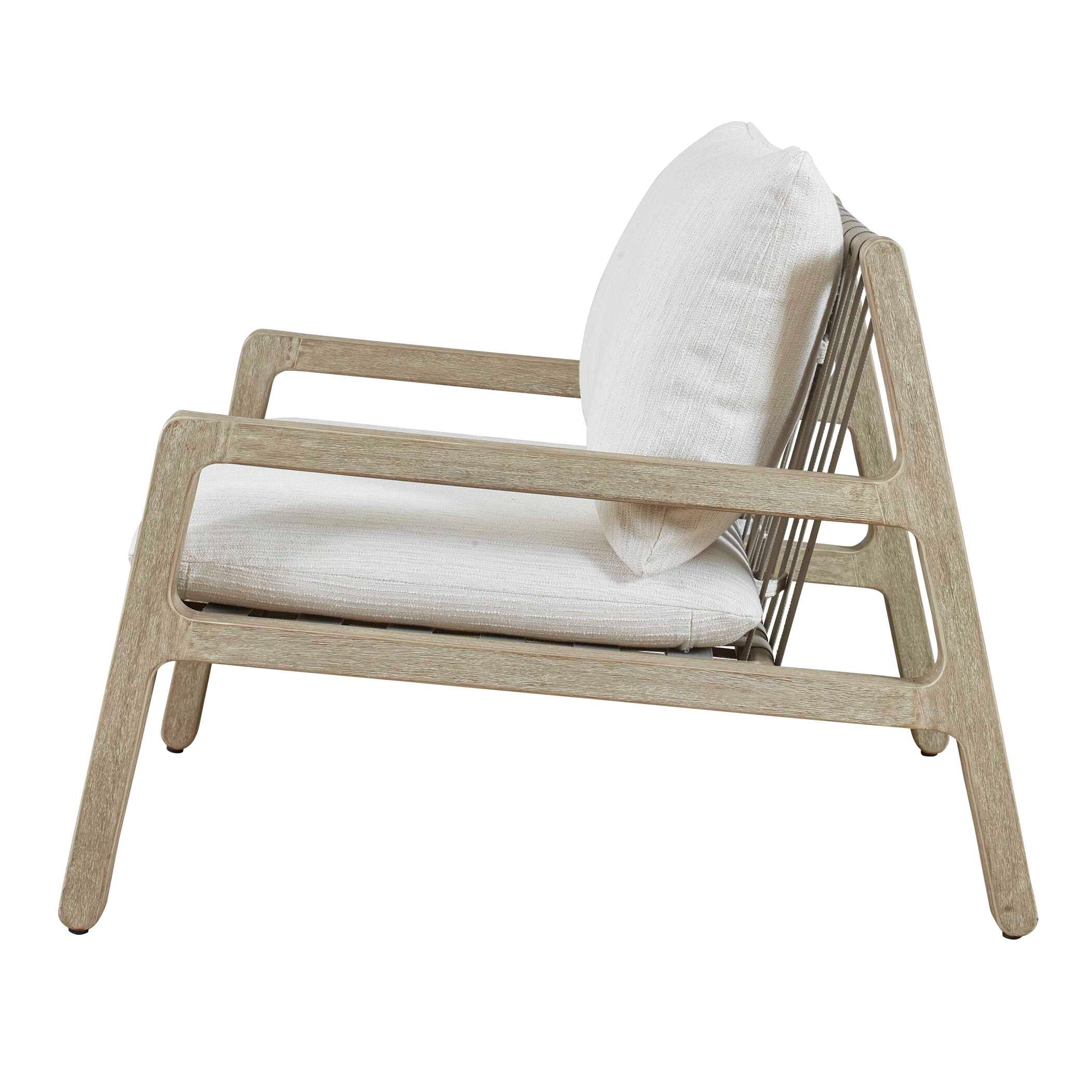 Strapped Outdoor Lounge Chair