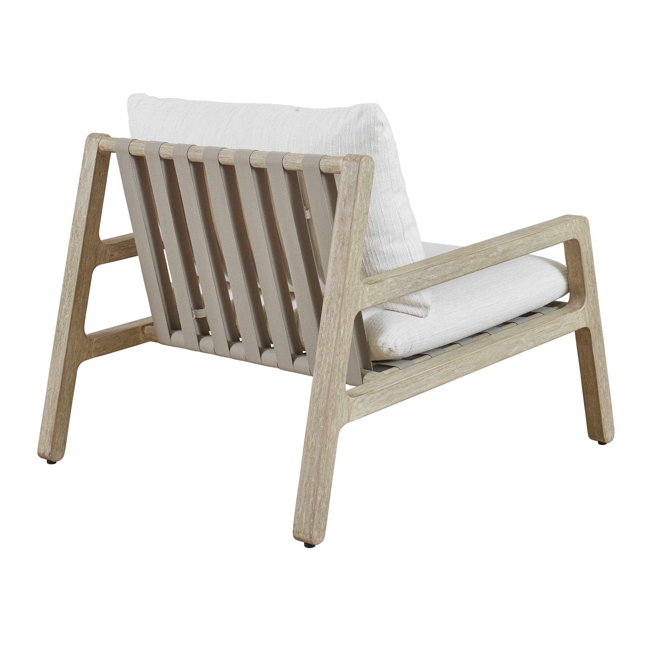 Strapped Outdoor Lounge Chair