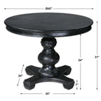 Brynmore Wood Grain Round Table