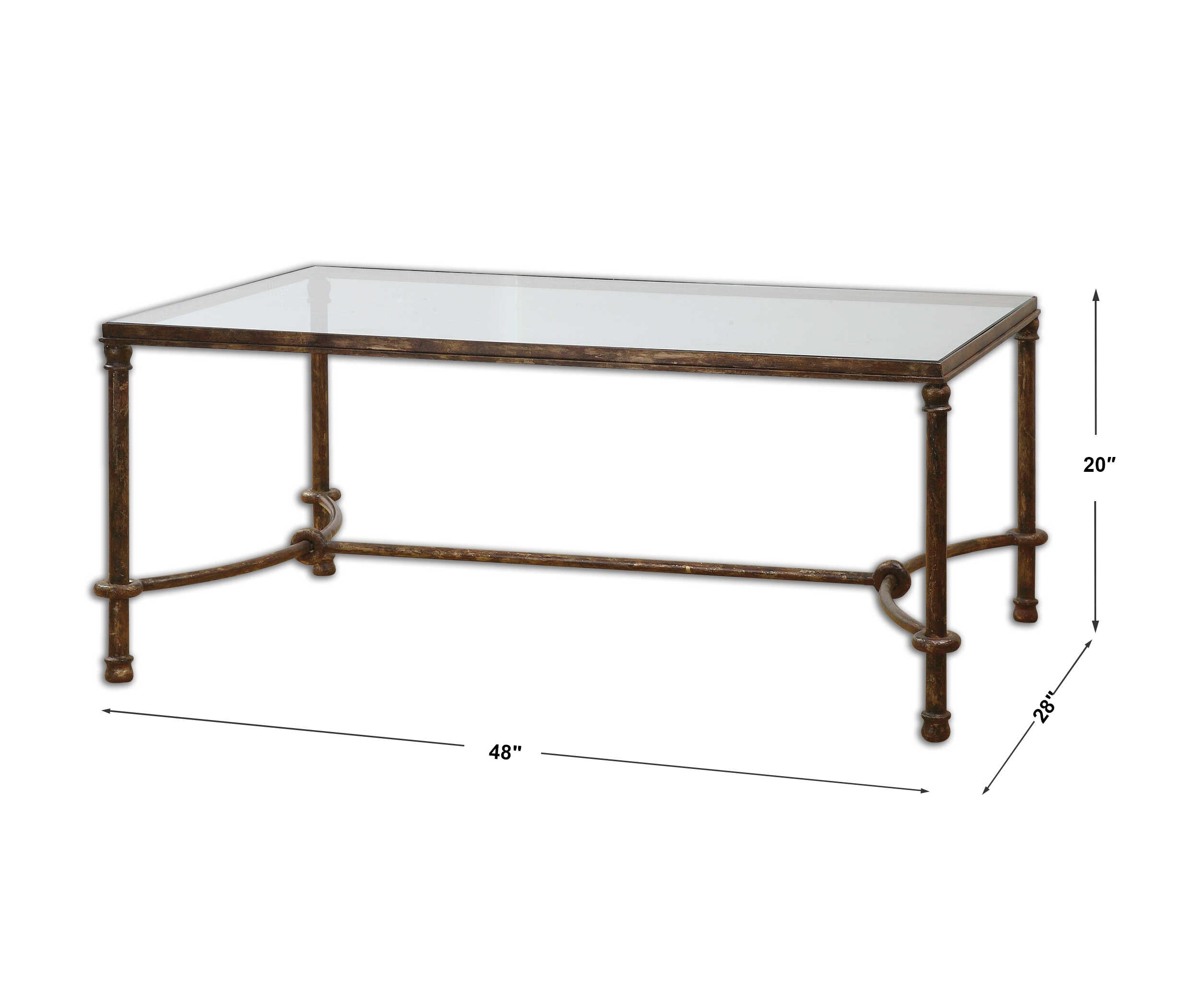 Warring Iron Coffee Table