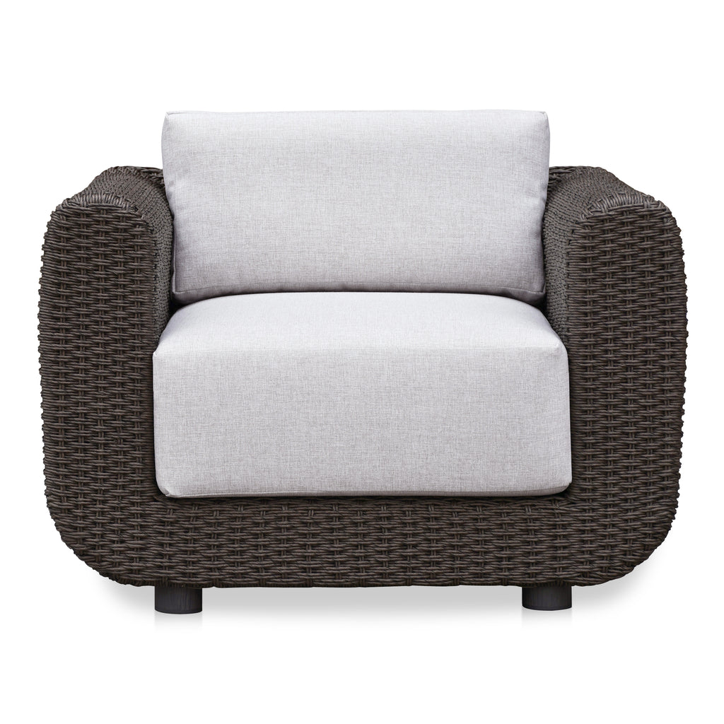 Soma Outdoor Accent Chair Dark Brown