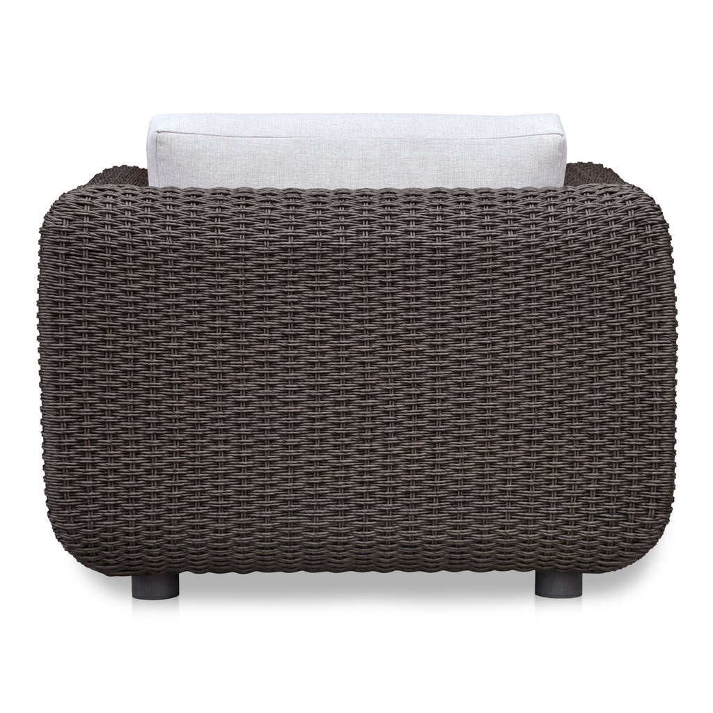 Soma Outdoor Accent Chair Dark Brown