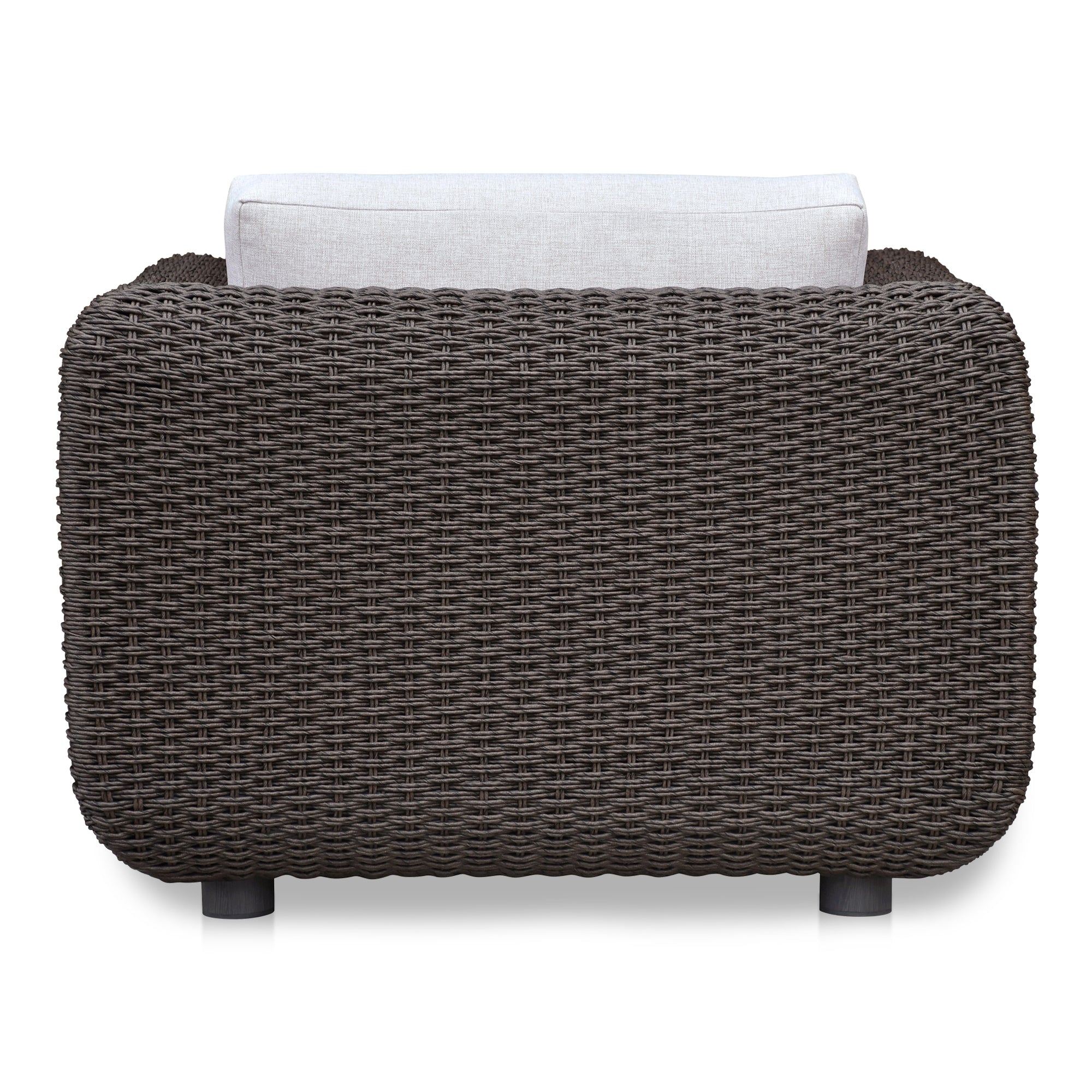 Soma Outdoor Accent Chair Dark Brown