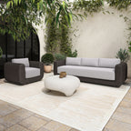 Soma Outdoor Sofa Dark Brown