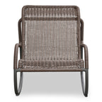 Lyra Outdoor Rocking Chair Brown