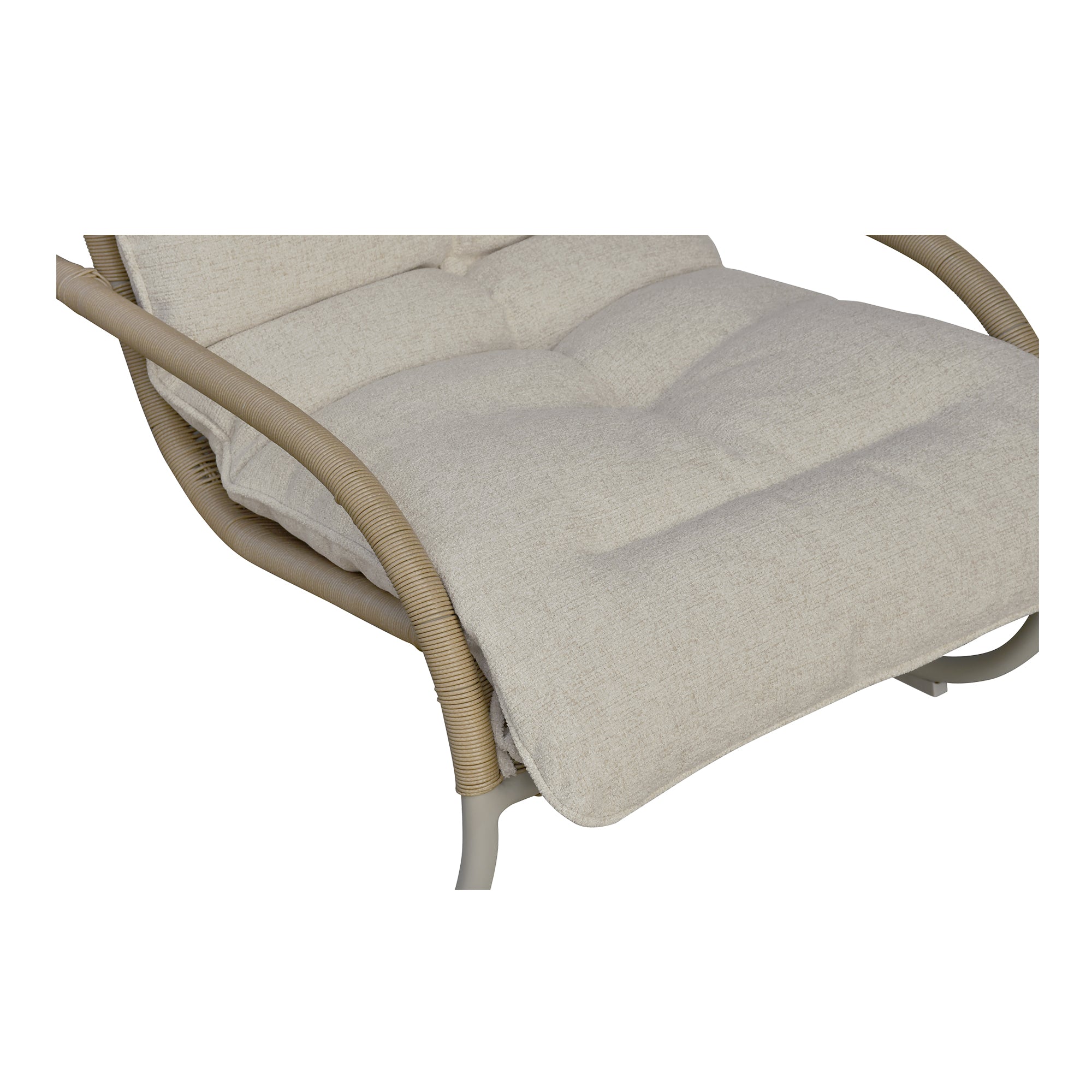 Lyra Outdoor Rocking Chair Beige