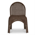 Kendall Outdoor Dining Chair Brown-Set of Two