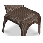 Kendall Outdoor Dining Chair Brown-Set of Two
