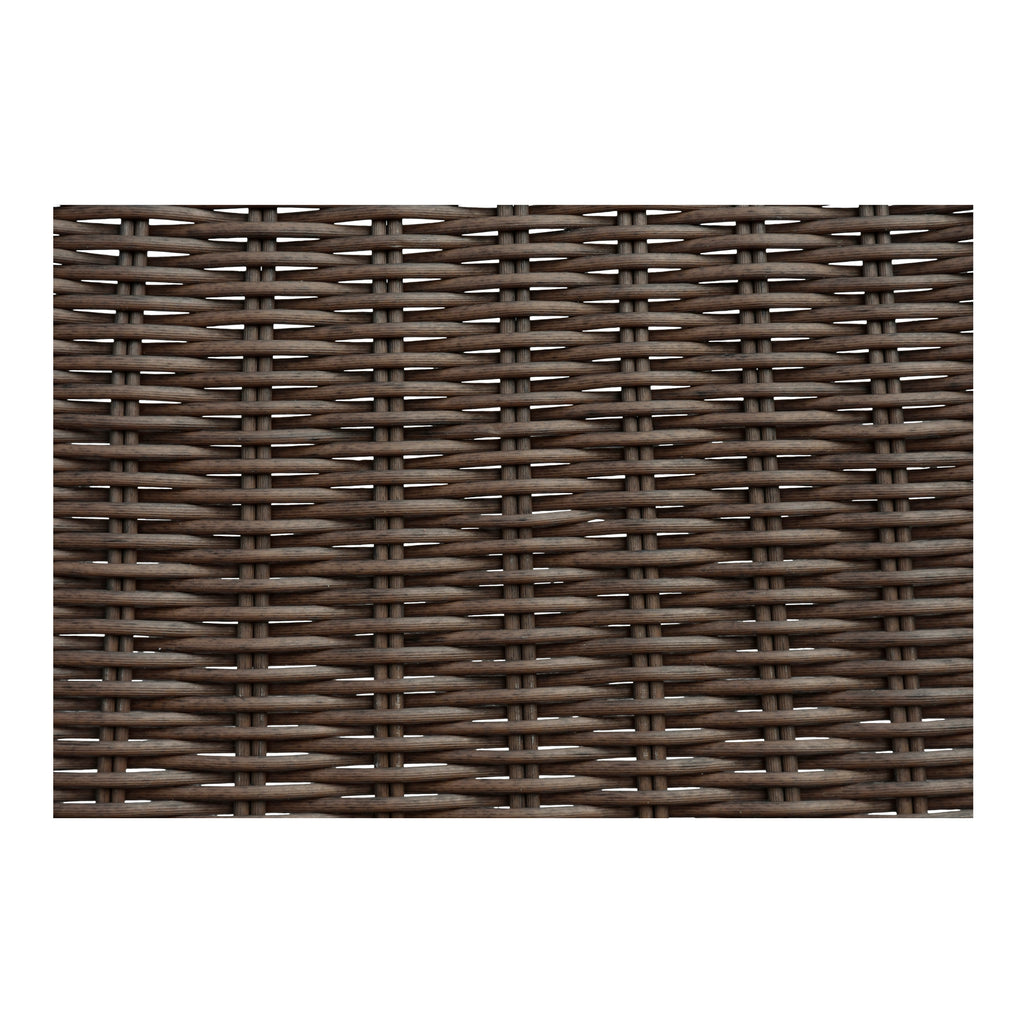 Kendall Outdoor Dining Chair Brown-Set of Two