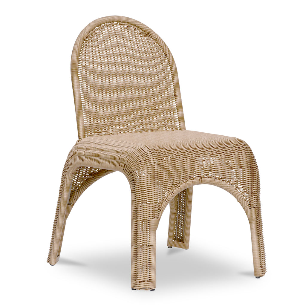 Kendall Outdoor Dining Chair Natural-Set of Two