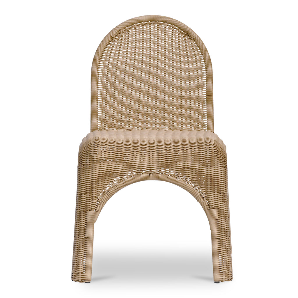 Kendall Outdoor Dining Chair Natural-Set of Two