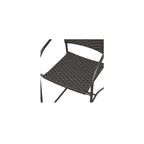 Zola Outdoor Counter Chair Dark Brown