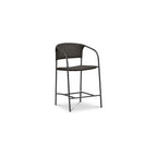 Zola Outdoor Counter Chair Dark Brown