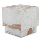 Layla Side Table Breccia Marble